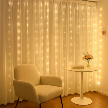 Świetlna girlanda okienna Mery EKG2309 LED 1W 3000K USB-C biały