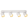 Modernistyczna lampa sufitowa ANDY ML9938  do jadalni biało złoty