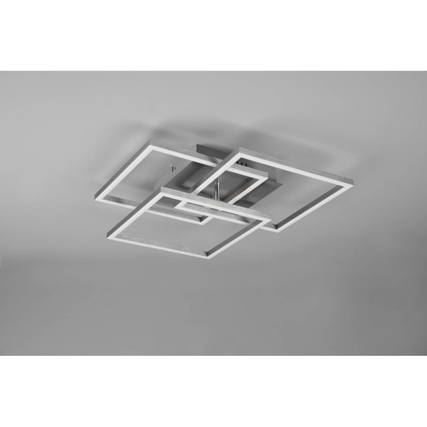 Lampa sufitowa CHOROS DL107-62883 LED 27W 2700 - 6000K kwadratowa srebrny