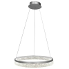 Glamour wiszący żyrandol Gala ML2242 LED 25W 4000K do salonu srebrny