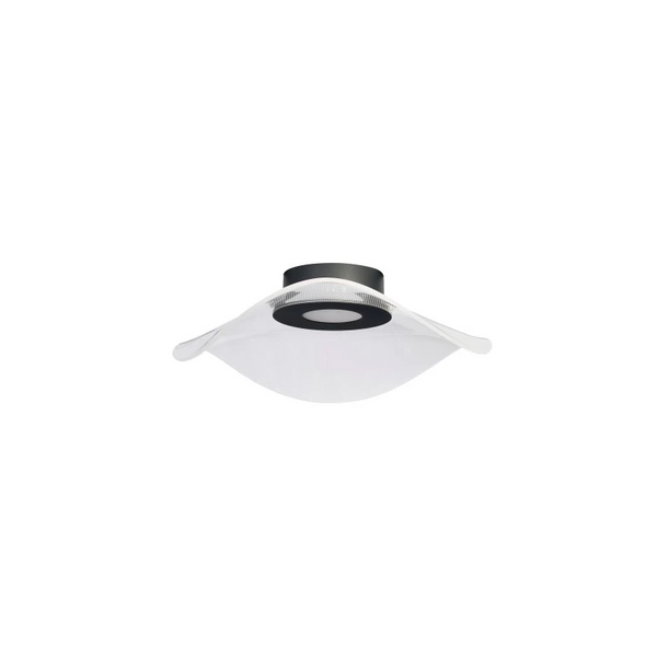 Plafon MEDUSA przezroczysty czarny AZ6790 1xLED 30W 3000K do salonu