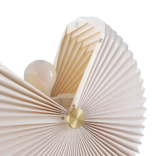 Papierowa lampa sufitowa Belloy 2412456001 do sypialni biały