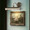 Antyczne oświetlenie do obrazów Renoir PIC118-22-R brąz