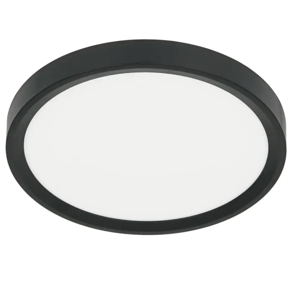 Minimalistyczny plafon MAQ ML0438 LED 18W 3000-6500K IP40 do jadalni czarny