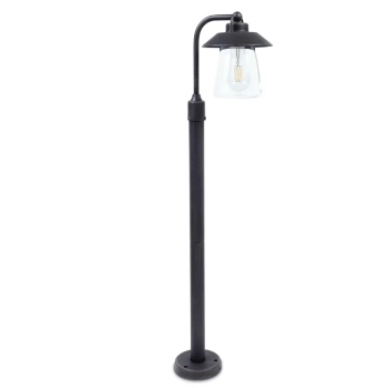Zewnętrzna stojąca lampa Cate 7264210213 latarnia IP44 rdzawy