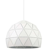 LAMPA wisząca HARLEY MDM-3471-1 W Italux metalowa OPRAWA zwis geometryczny kopuła biała