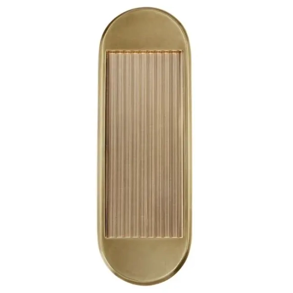 Ledowy kinkiet ryflowany Palais QN-PALAIS-WM-VBS LED 17W 3000K mosiądz