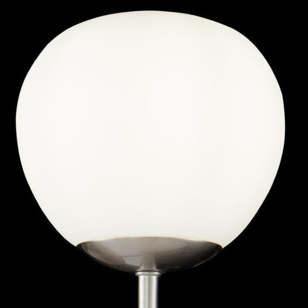 Kinkiet LAMPA ścienna ERICH MOD221-WL-01-N Maytoni modernistyczna OPRAWA szklana kula nikiel