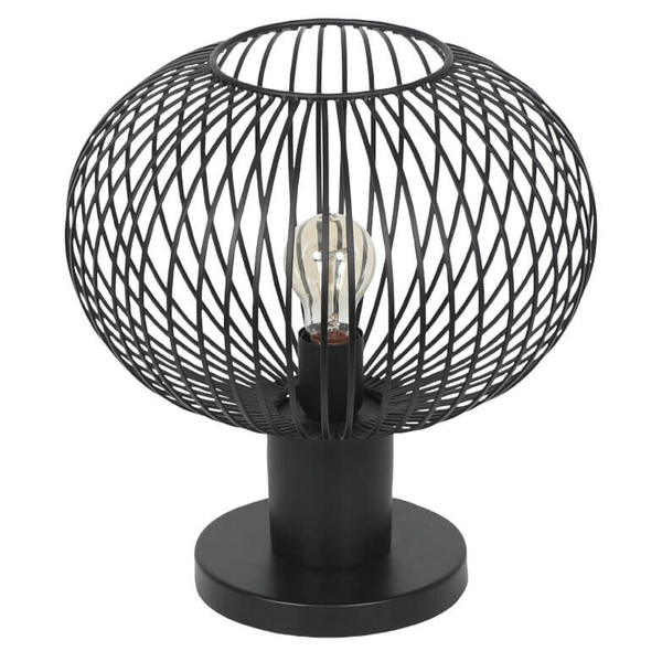 Loftowa lampka nocna GILA 565790132 Trio druciana metalowa czarny