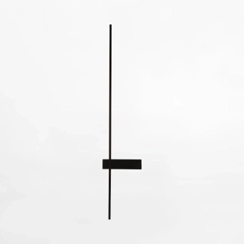 Nowoczesny kinkiet ARCO W4100-90BK LED 12W 4000K podłużny czarny