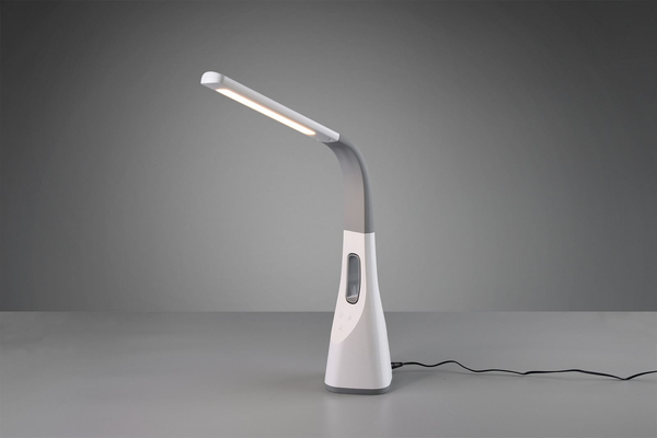 Biurkowa lampa dotykowa Vento R50381101 RL Light LED 5W 3000-5000K biała szara