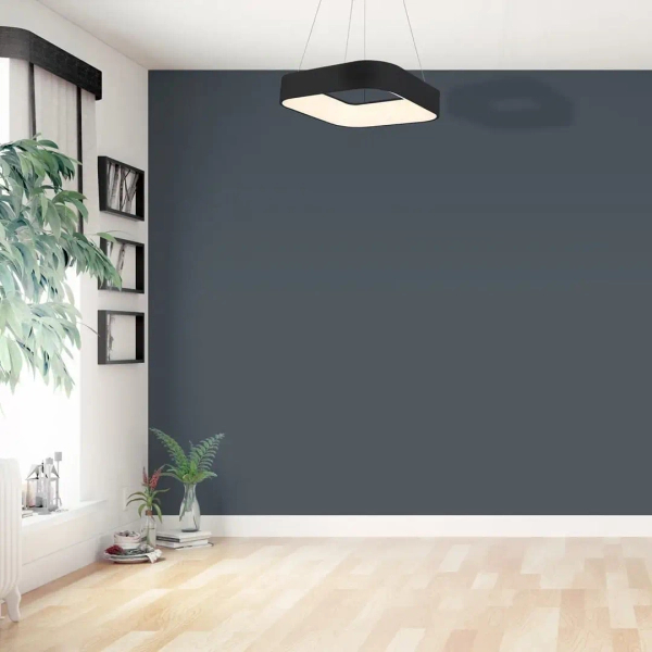 Ledowy żyrandol ASTRO BLACK ML570 LED 24W 4000K pierścień czarny