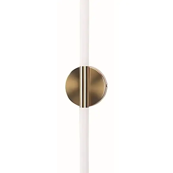 Podłużny kinkiet Linear KWL-Z LED 14W 3000K tuba złota