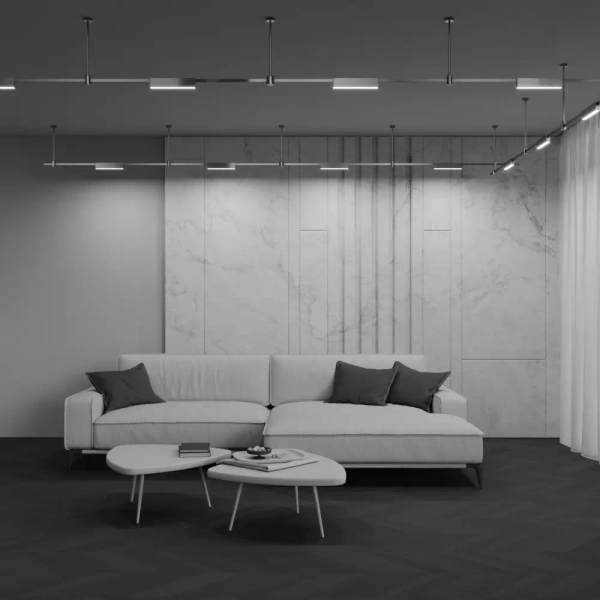 Magnetyczna lampa sufitowa Basis TR151-1-12W2.7K-BS-DE 12W 2700K mosiądz