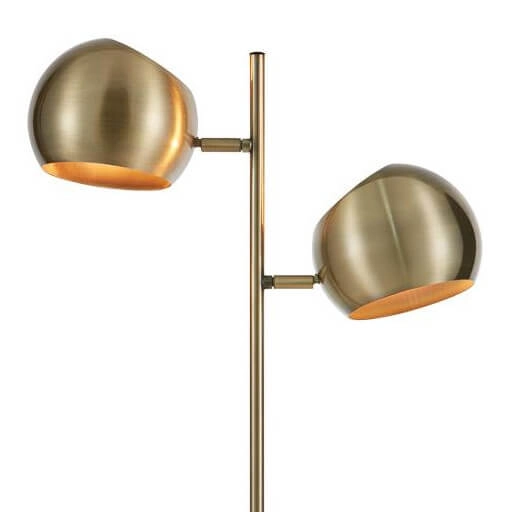 Kulista lampka stołowa Edgar 108692 Markslojd metalowa złoty