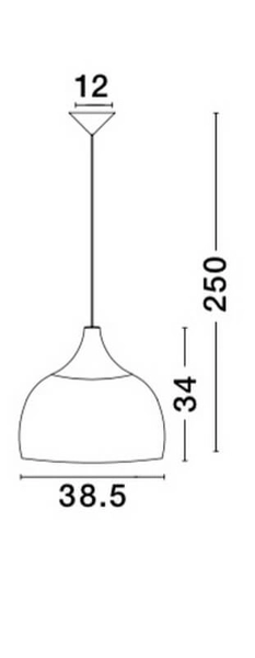 Nowoczesna lampa wisząca Palmas nad stół do jadalni boho