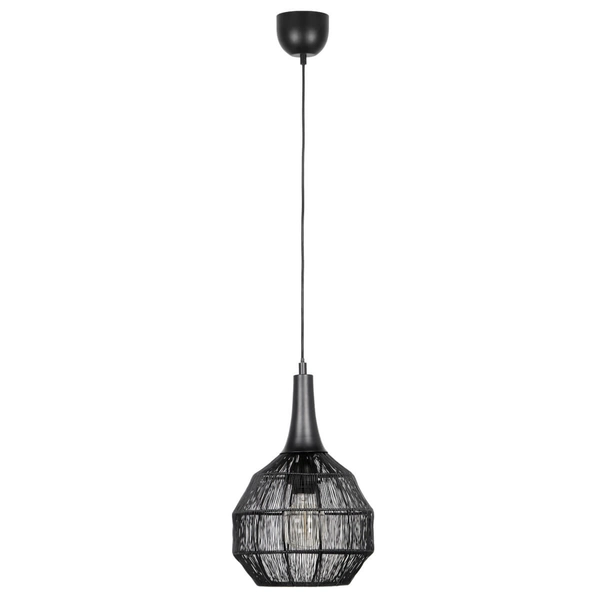 Druciana lampa wisząca SORAYA 365430132 Trio zwis klatka czarny