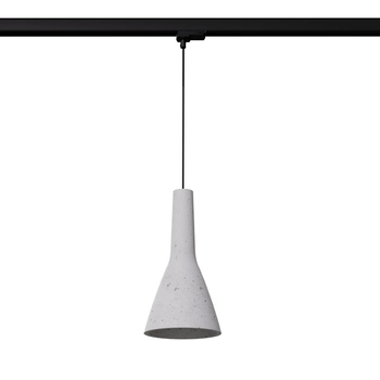 Lampa wisząca 3-fazowa EMPOLI MYL.00419 betonowa z żarówką szary