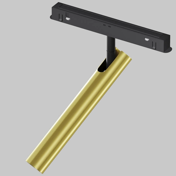 Lampa magnetyczna Focus TR141-2-6W3K-M-BS LED 6W 3000K sufitowa mosiądz