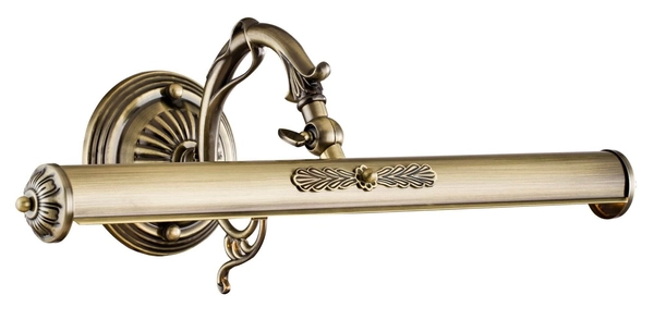 Regulowana LAMPA ścienna PICASSO PIC114-02-R Maytoni metalowa OPRAWA kinkiet galeryjka vintage