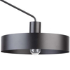 Plafon LAMPA sufitowa JUMBO 31529 Sigma metalowa OPRAWA natynkowa na wysięgniku czarna