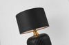 Nocna lampa stojąca Tamiza LP-1515/1T small czarna złota