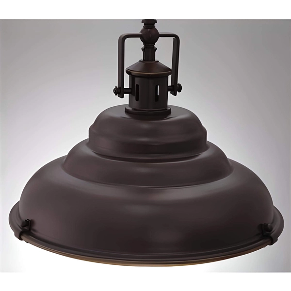 Wisząca lampa loftowa QZ-EASTVALE-P-M metalowa retro brąz