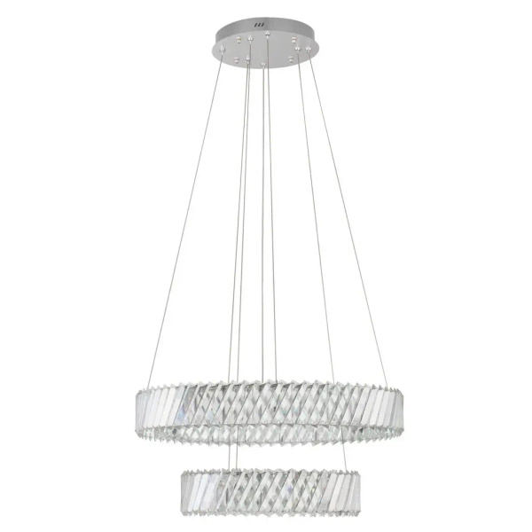 Kryształowa lampa wisząca CANLIRA LE45155 LED 80W 3000K przezroczysta