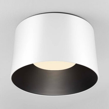 Plafoniera jadalniana CAMPANERO LE44805 LED 24W 3000K tuba biały czarny