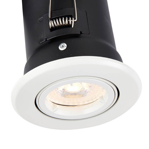 Sufitowa lampa wpuszczana Shield 61060 okrągła spot biały