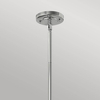 Lampa wisząca do jadalni retro Amelia HK-AMELIA-P-M-CM chrom biały