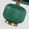 Lampka stolikowa do salonu Tamiza LP-1515/1T small green zielona złota