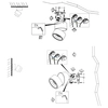 Regulowana LAMPA sufitowa YUMIKO 35911/08/30 Lucide metalowa OPRAWA tuba LED 8W 2700K spot czarny