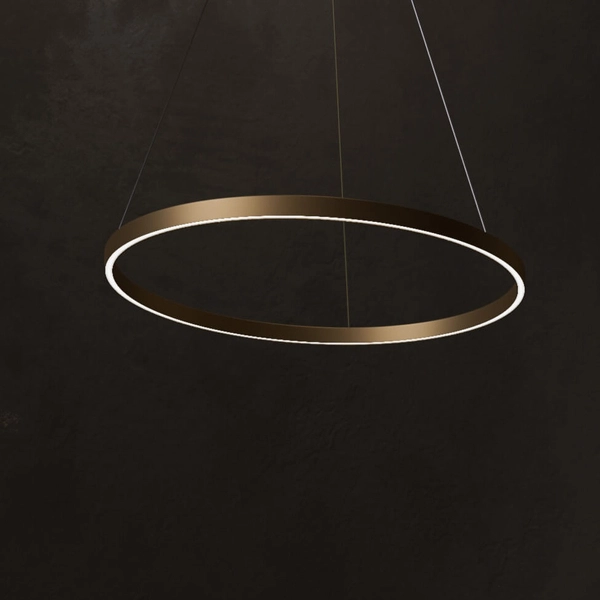 Ring lampa wisząca Rim MOD058PL-L42BS4K LED 51W pierścień mosiądz