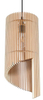 LAMPA wisząca ALEXIA SL.0640 drewniana OPRAWA ekologiczny zwis drewno