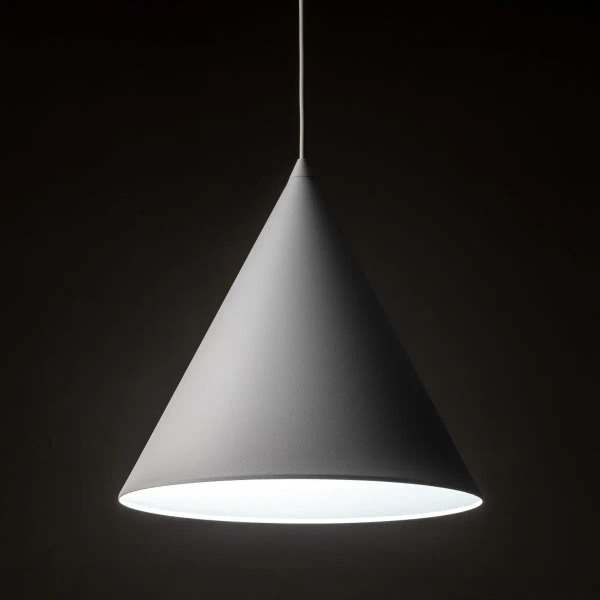 Lampa wisząca stożkowa CONO 10009 salonowa biały