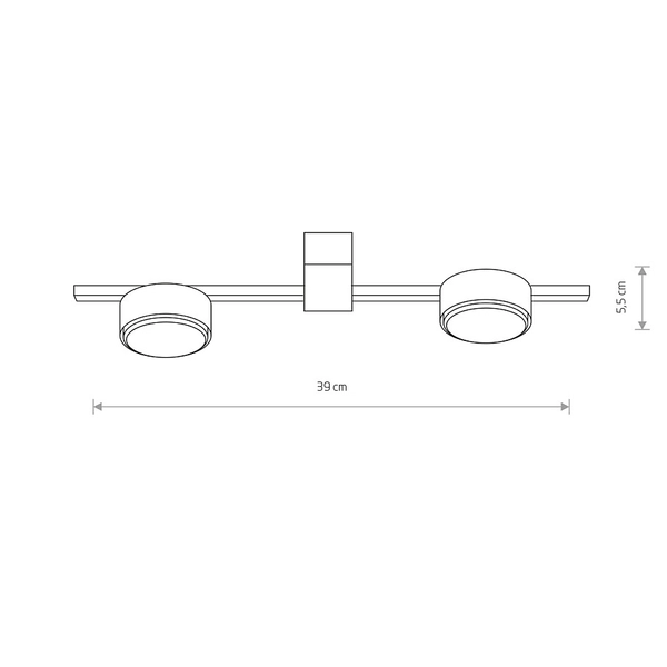 Plafoniera LAMPA sufitowa PILLS 8270 Nowodvorski metalowa OPRAWA loftowy plafon biały