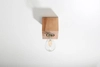 Drewniana LAMPA sufitowa SL.0675 ekologiczna OPRAWA kostka downlight cube