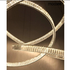 Ledowa wisząca lampa Wave MSE1501100197 Moosee 120W 3000K do jadalni chrom