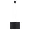 Salonowa lampa wisząca Rondo 3464 TK Lighting okrągła z kloszem czarna