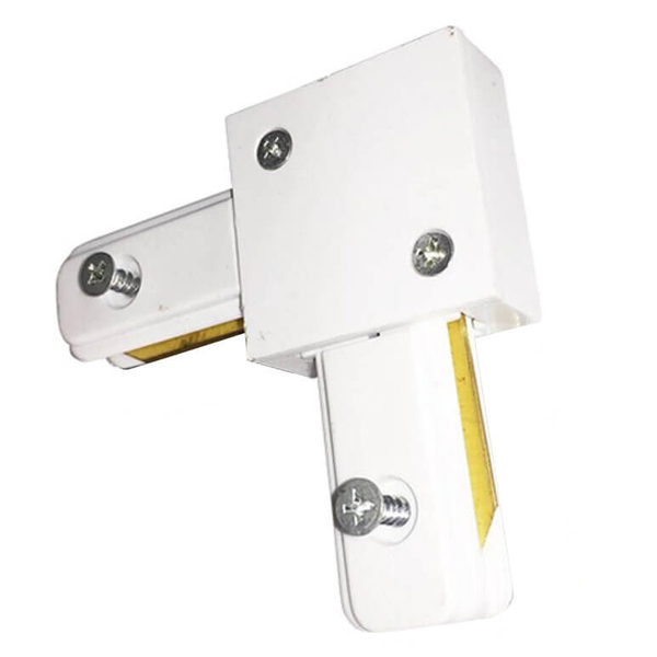 Łącznik-L do szynoprzewodów Track Light ML3918 Milagro biały