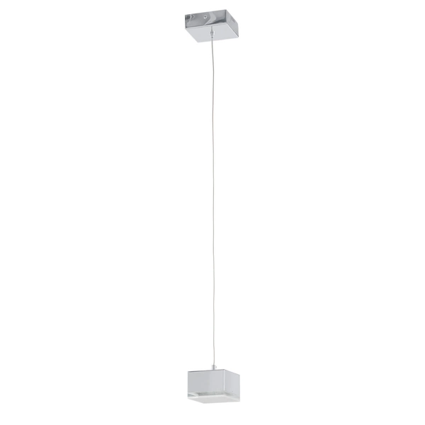 Lampa wisząca nad wyspę Seth MD14009016-1A LED 4,2W 3000K kwadratowa chrom