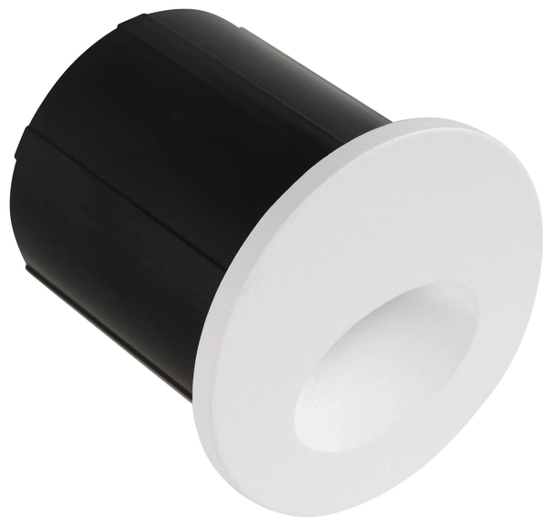 Lampa schodowa zewnętrzna LED 3W 3000K IP54 białe okrągłe Bil OUTLET