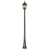 Lampa stojąca zewnętrzna FE-BATONRG5 Feiss IP44 do parku metal brązowa