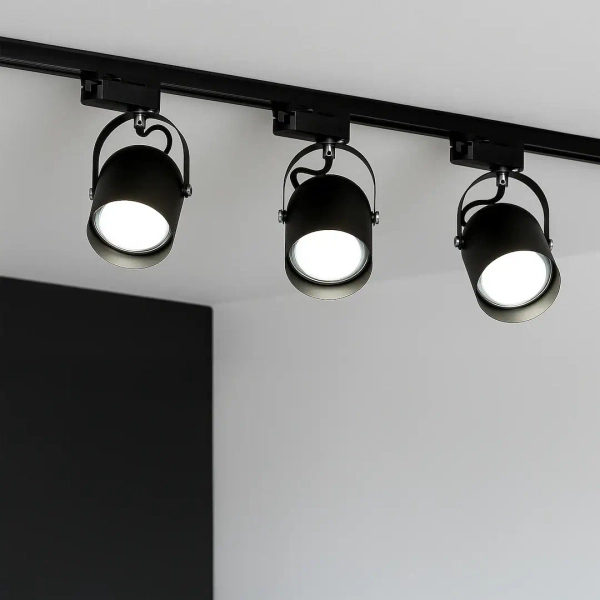Trójfazowa szynoprzewodowa lampa Quber Track ML2274 czarny