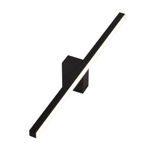 Podłużny kinkiet ścienny Nevada LP-778/1W L BK Light Prestige LED 20W 4000K IP44 czarny