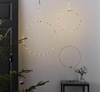 Wisząca lampa dekoracyjna Alpha ring LED 0,03W biała ciepła