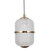 Lampa wisząca do jadalni Alani PND-34375-6-BK LED 192W 3000K czarny złoty