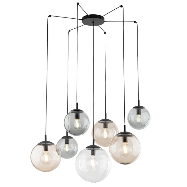 Lampa wisząca nad stół Esme 4863 pająk do jadalni multikolor