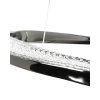 Pierścieniowa lampa wisząca ANILLO czarna MSE1501100600 2xLED 41W 3000K ringi